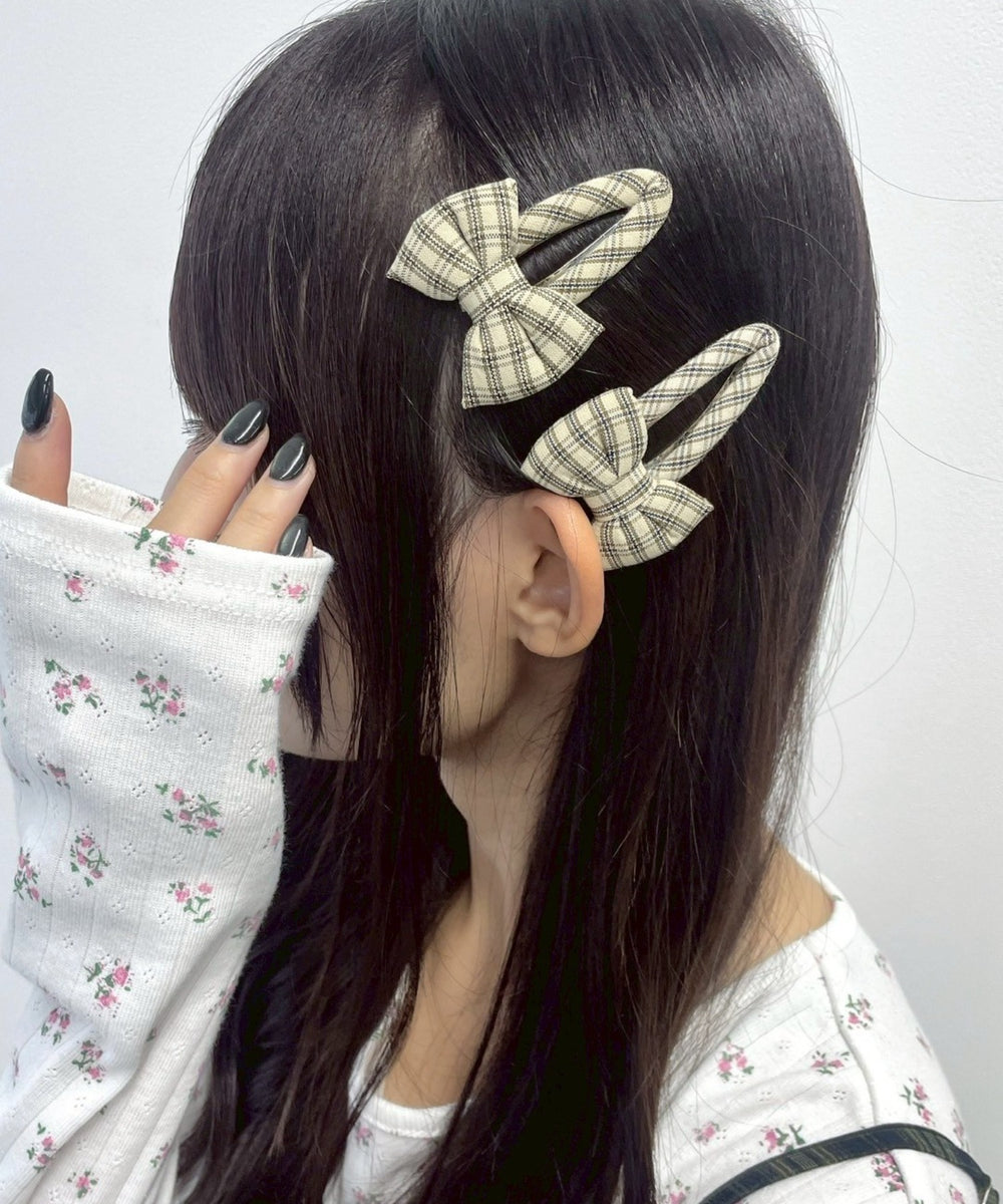 ベージュチェック１