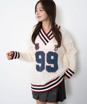 ホワイトアイボリー　モデル：165cm F着用