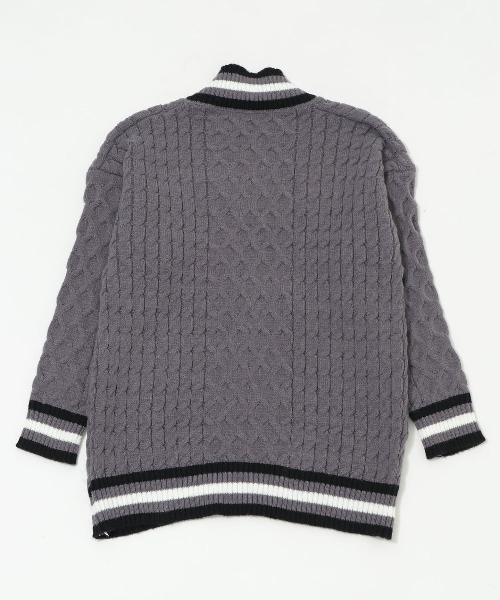 オーバースクールニット