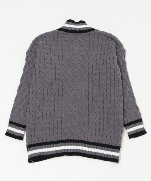 オーバースクールニット