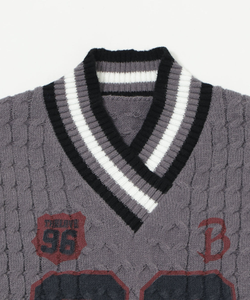 オーバースクールニット