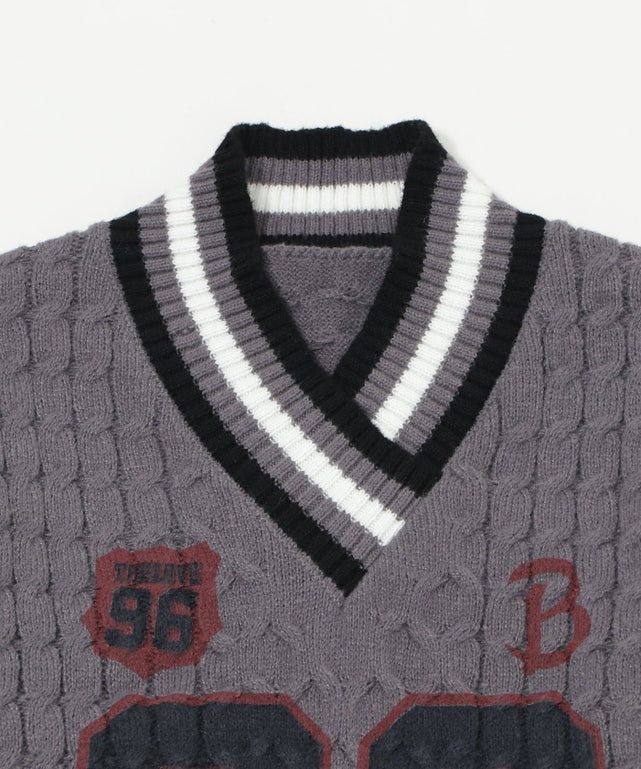 オーバースクールニット