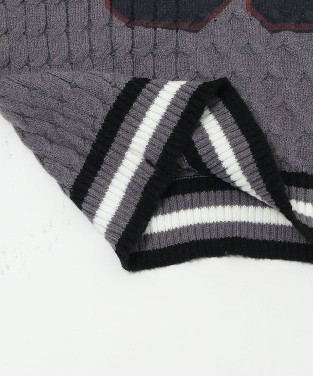 オーバースクールニット