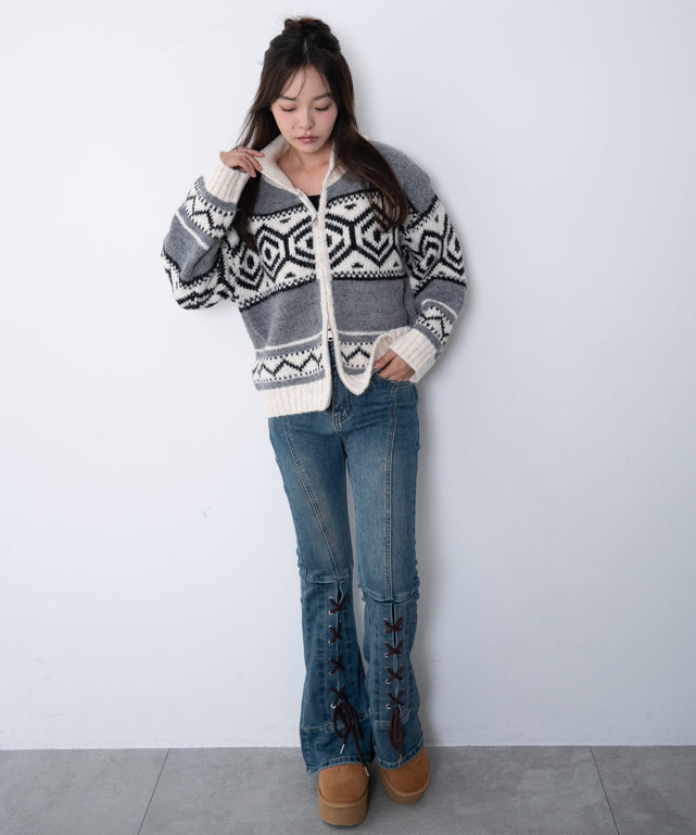 グレー　モデル：165cm F着用