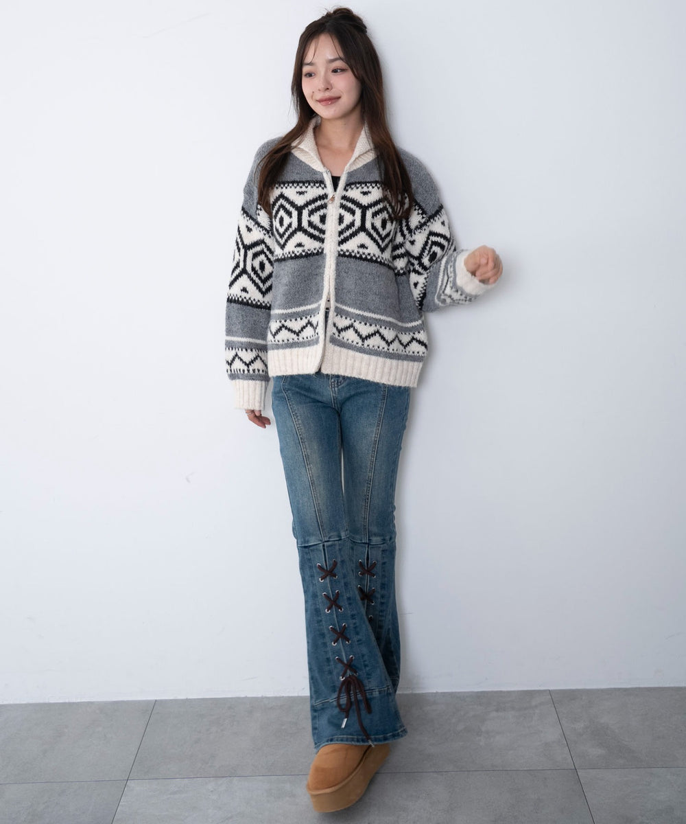 グレー　モデル：165cm F着用