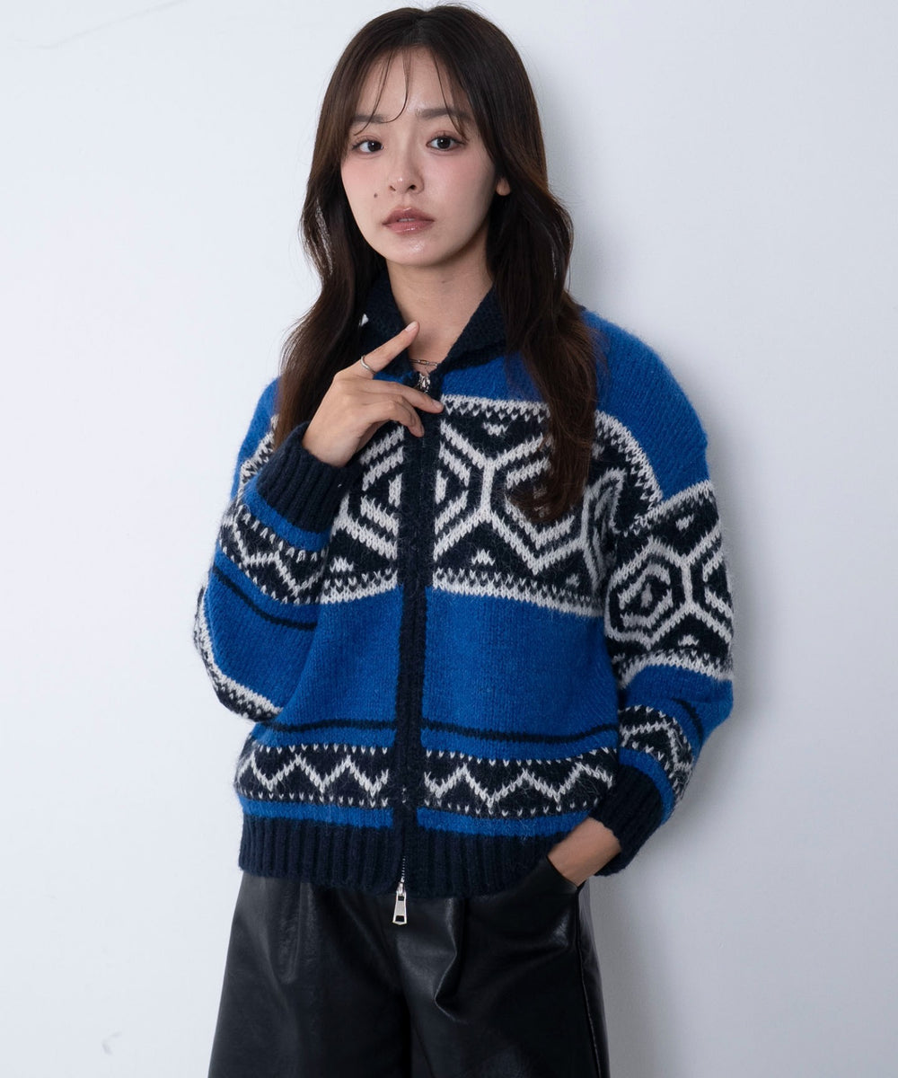 ブルー　モデル：165cm F着用