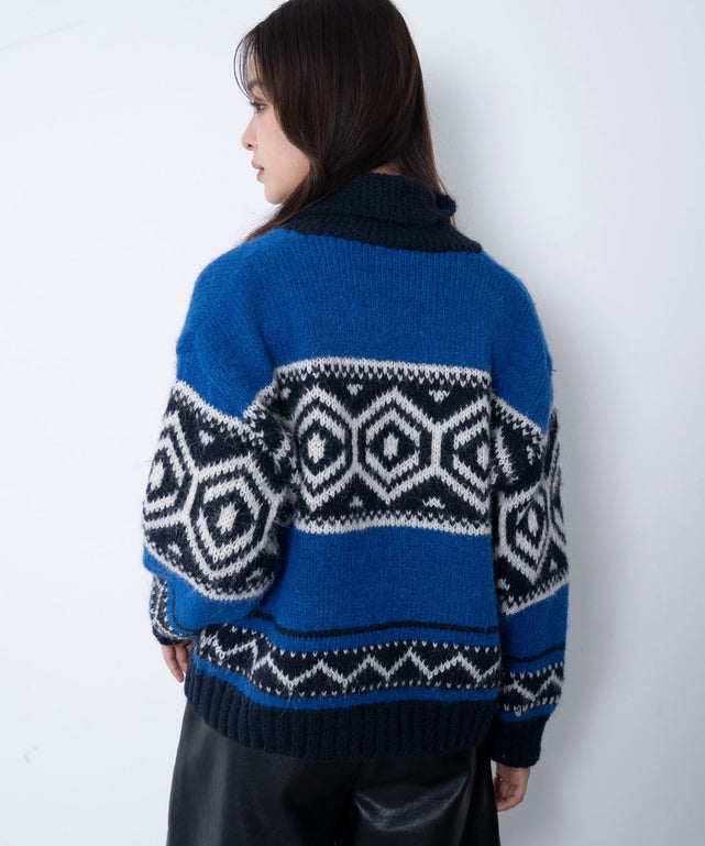 ブルー　モデル：165cm F着用