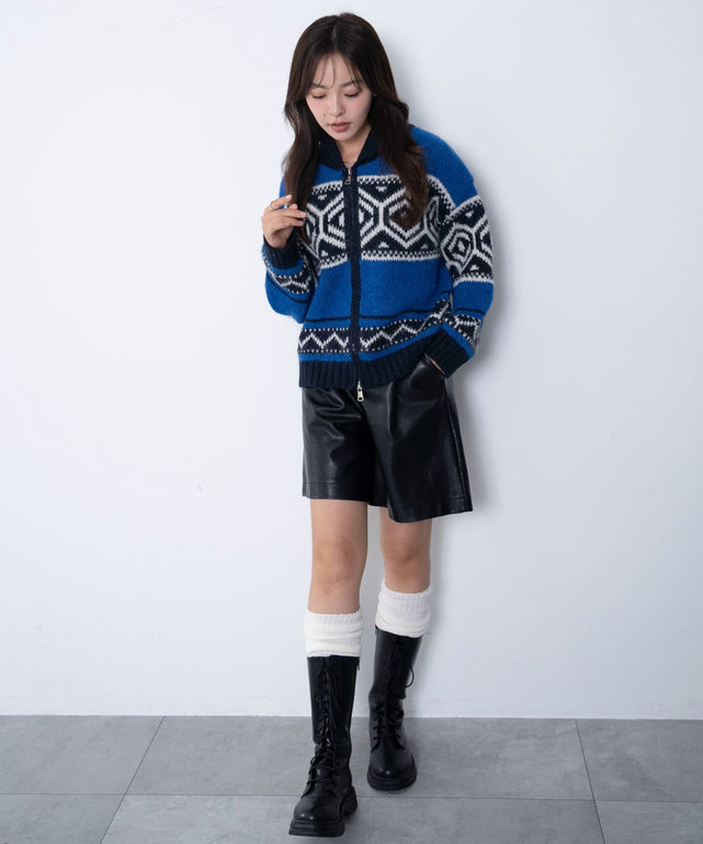 ブルー　モデル：165cm F着用