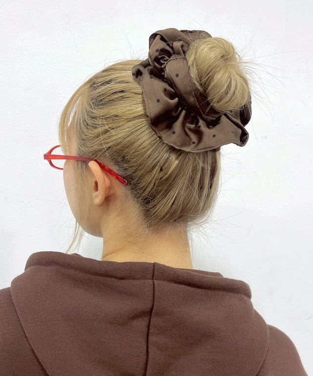 LレトロパターンBIGシュシュ/柄２