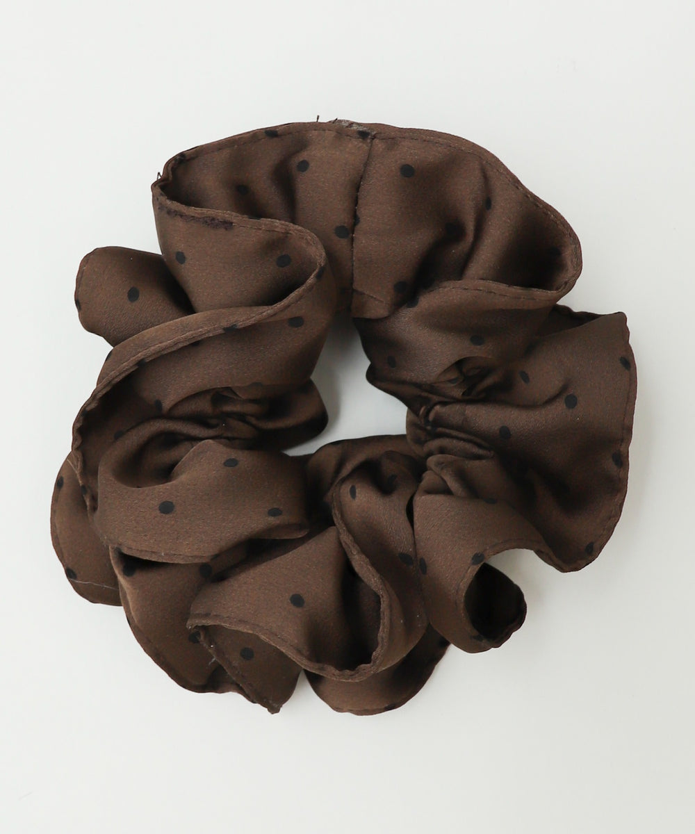 LレトロパターンBIGシュシュ