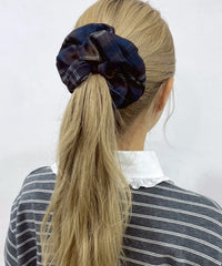 Lチェックシュシュ