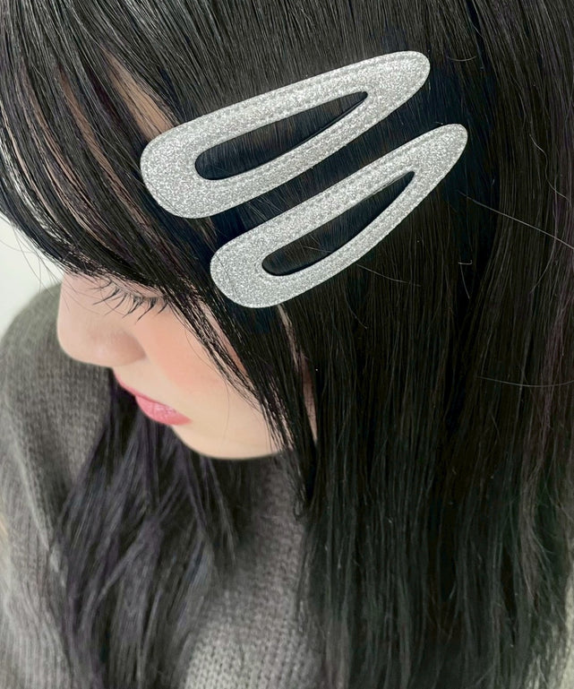 L2Pラメパッチンピン/シルバー