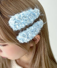 L2Pツイードニットパッチンピン