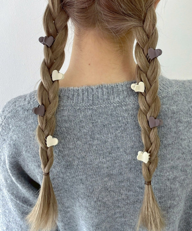 L8Pミニハートミニクリップ/柄１