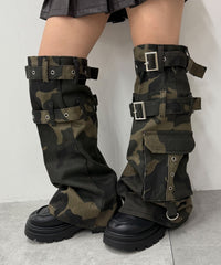 迷彩柄レッグカバー