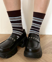 マルチボーダーソックス(23-25cm)