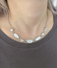 Lパーツモチーフネックレス