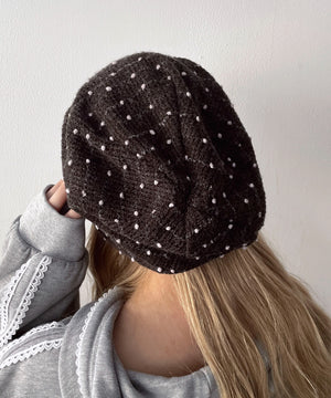 エンボスドットビーニー