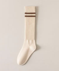 ラインリブハイソックス(23-25cm)