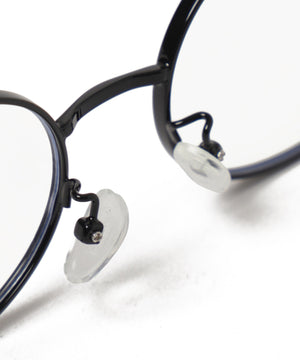 オーバルメタルフレームアイウェア