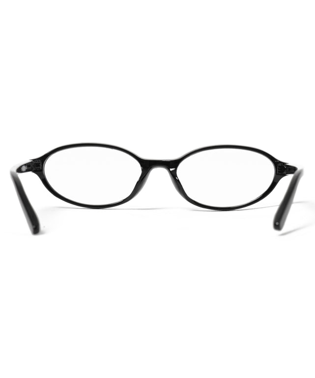 オーバルレトロフレームアイウェア