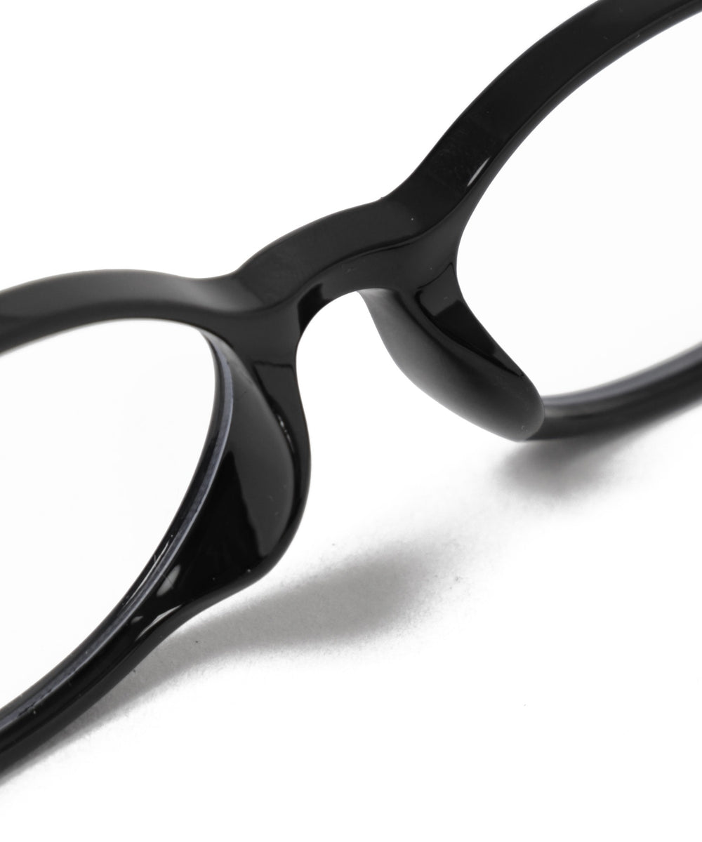 オーバルレトロフレームアイウェア