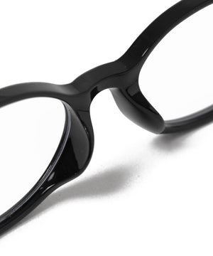 オーバルレトロフレームアイウェア