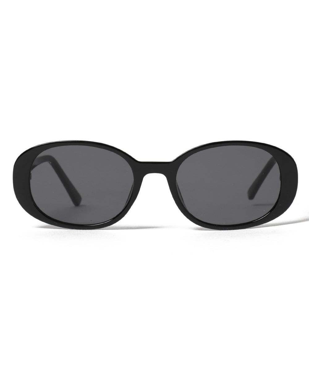 オーバルスモークレンズアイウェア