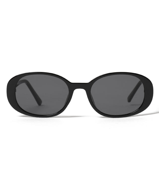 オーバルスモークレンズアイウェア