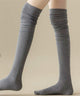 クシュクシュニーハイソックス(23-25cm)/グレー