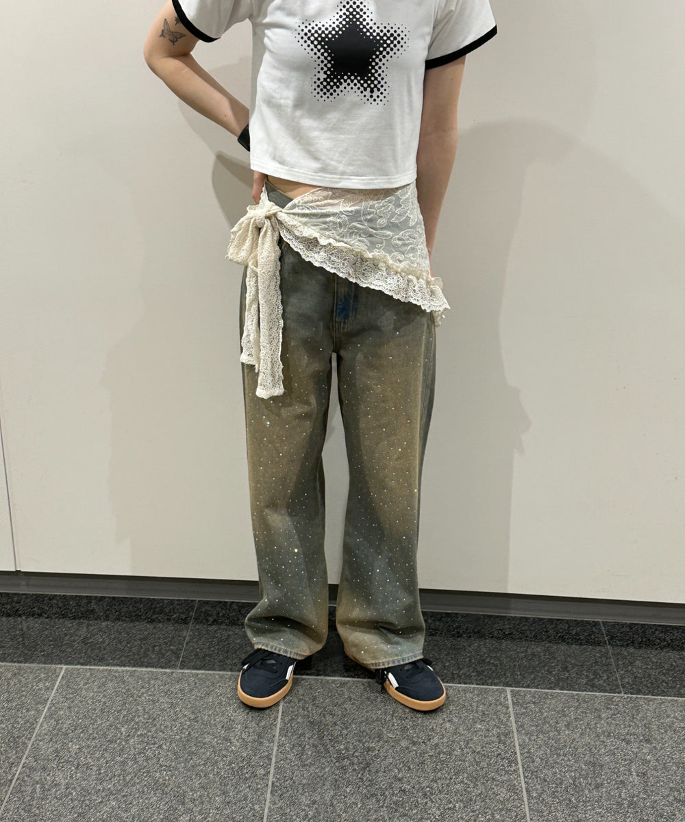 マルチレースラップスカート