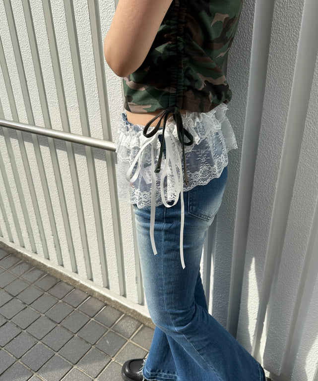 レースミニラップスカート