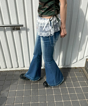 レースミニラップスカート