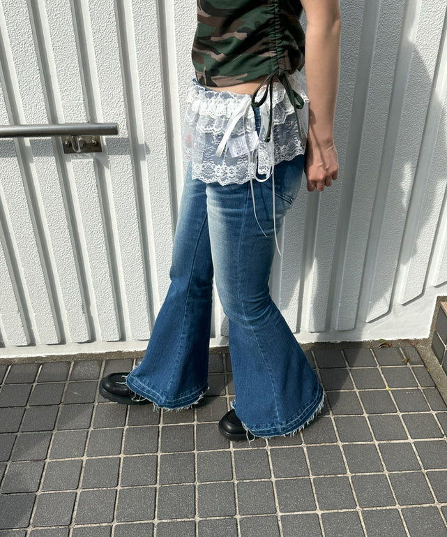 レースミニラップスカート