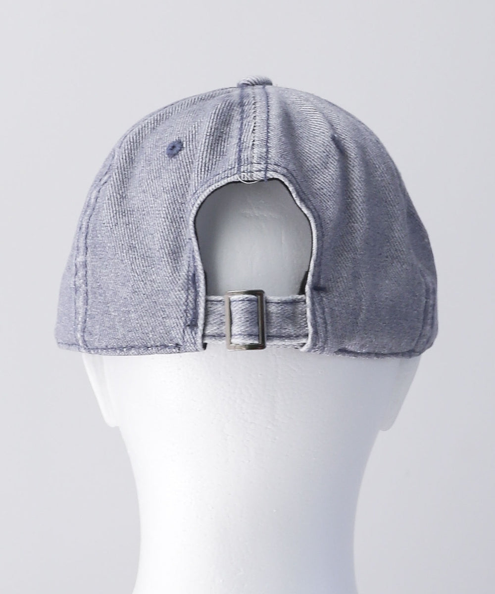 ラメレース付ロゴ刺繍キャップ