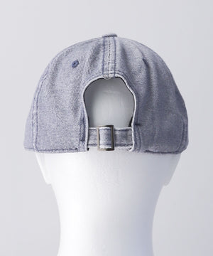 ラメレース付ロゴ刺繍キャップ