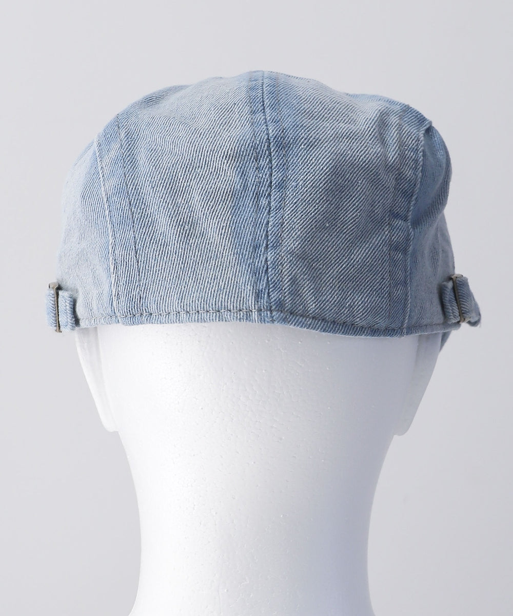 ビーズリボンデニムハンチング