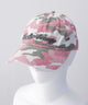 刺繍カモフラキャップ/ピンク