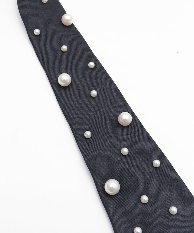 パール付きネクタイ1