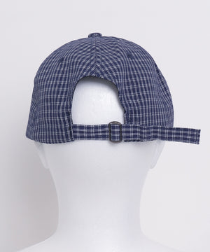 Lチェックロゴキャップ