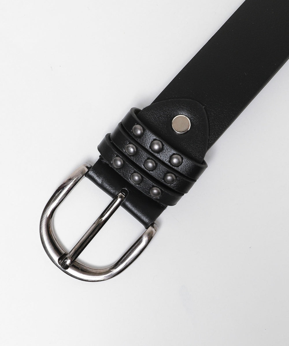 Lシンプルスタッズベルト