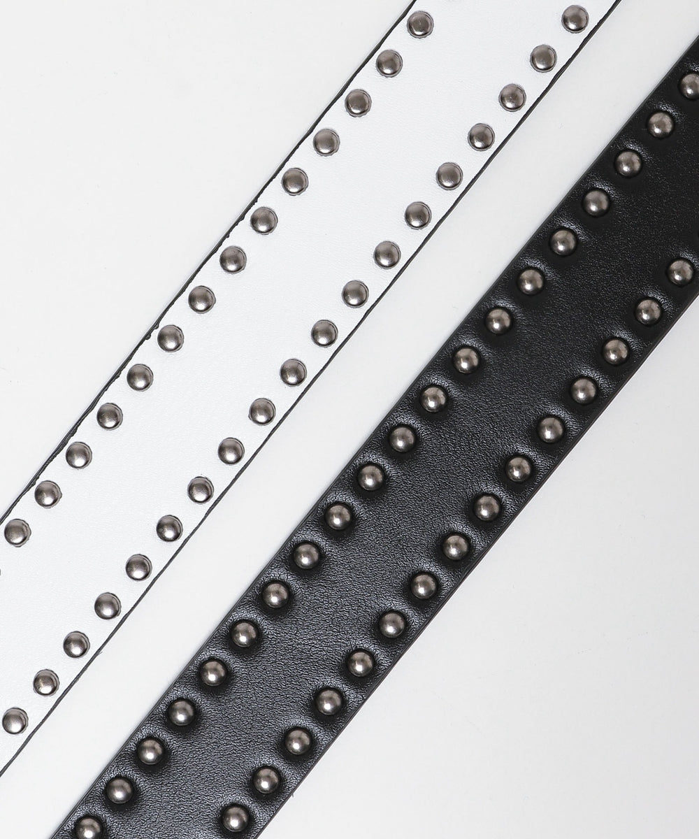 Lシンプルスタッズベルト