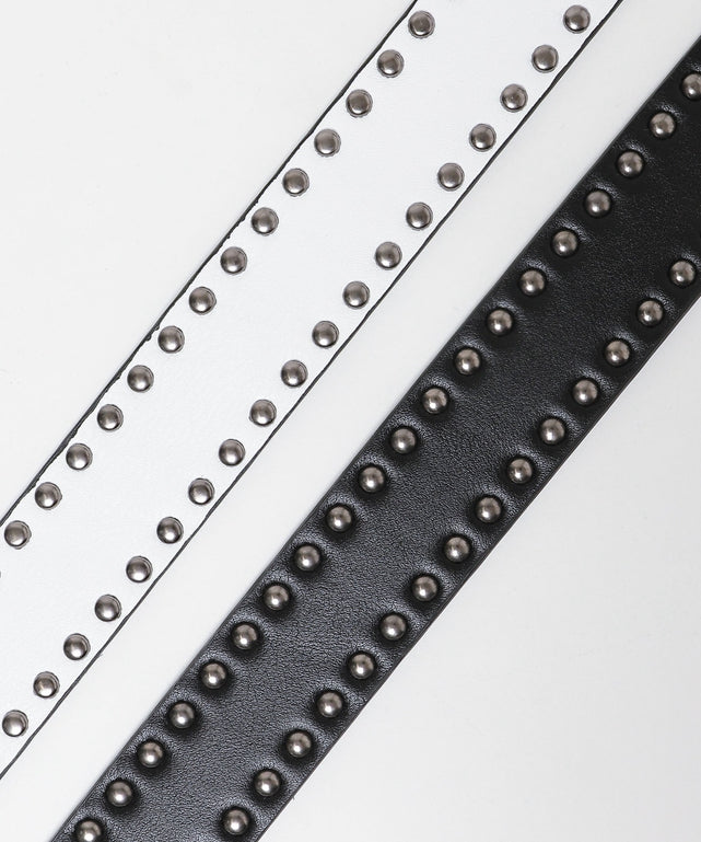 Lシンプルスタッズベルト