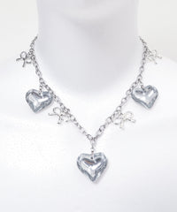 Lメタルチャームネックレス