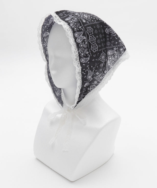 レース付きバブーシュカ/柄1