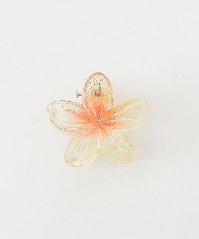 Lミニラメフラワーバンス/イエロー