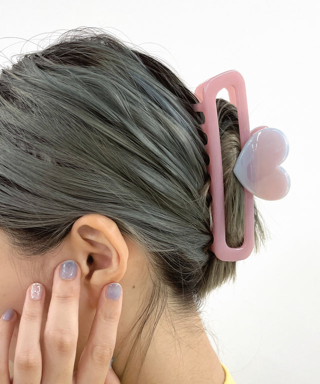 Lハートモチーフバンス/ピンク