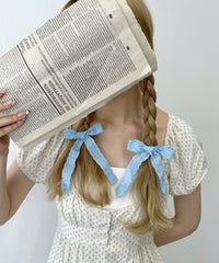 L2Pフラワーレースリボンピン