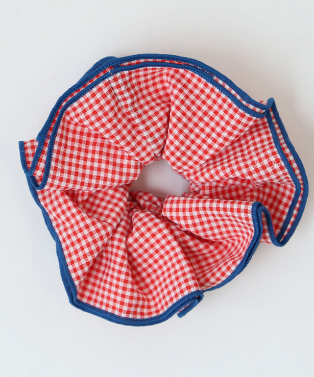 Lバイカラーギンガムチェックシュシュ｜WEGO（ウィゴー） – WEGO