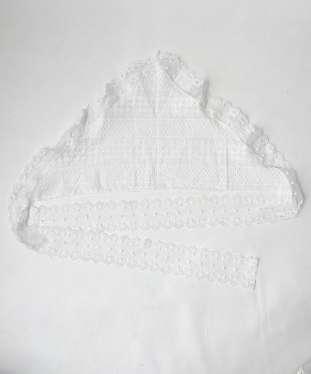 コットンフリルレースバブーシュカ｜WEGO（ウィゴー） – WEGO